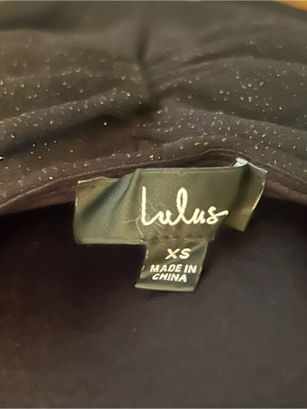 Lulu's Black Long-Sleeve Plunge V-Neck Evening Gown - Picture 4 of 6